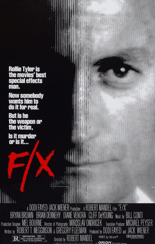 Theatrical Poster for F/X (1986)