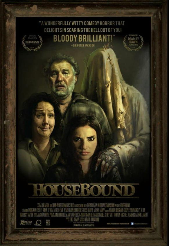 Poster for the 2014 movie Housebound