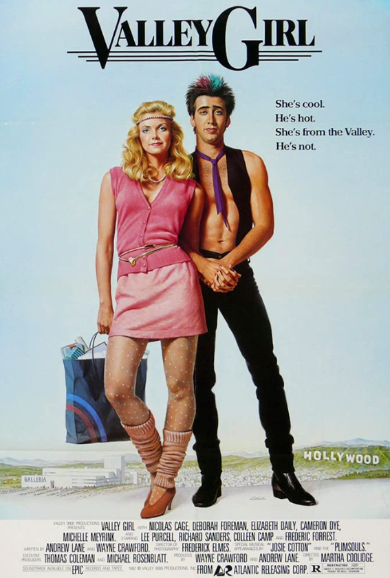 Theatrical Poster for Valley Girl (1983)