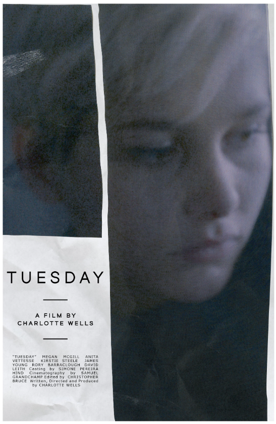 Poster for the short film Tuesday (2015)