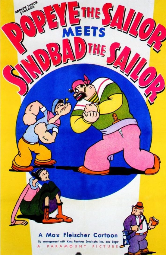 Poster for Popeye the Sailor Meets Sinbad the Sailor (1936)