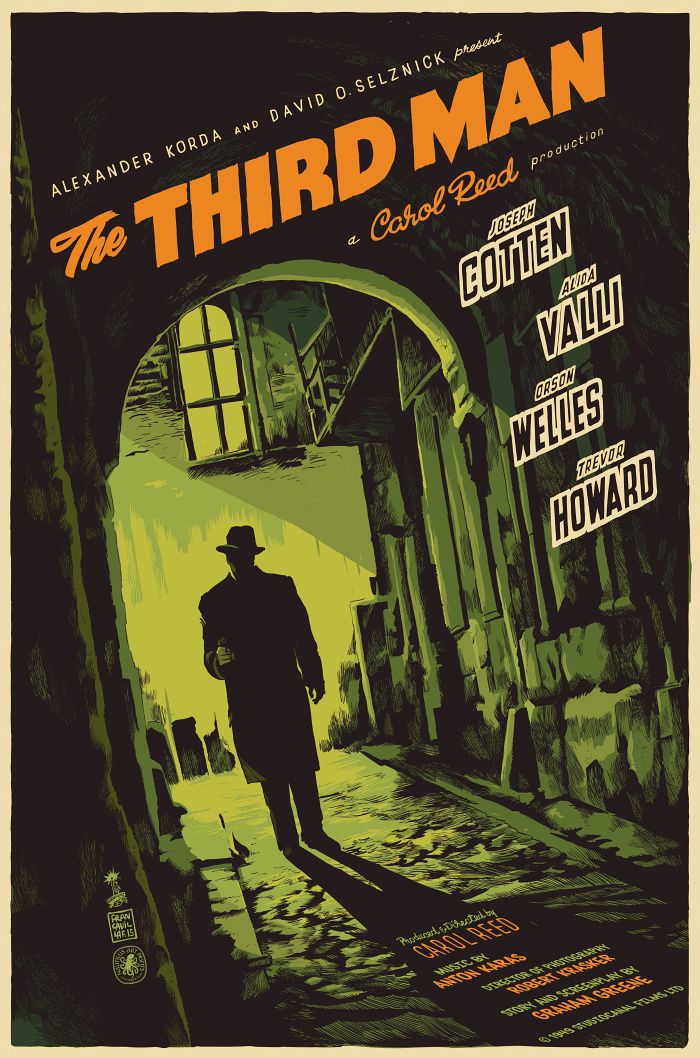 Poster for the movie The Third Man (1949)