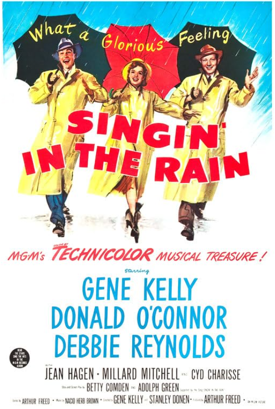 Theatrical poster for Singin' in the Rain (1952)