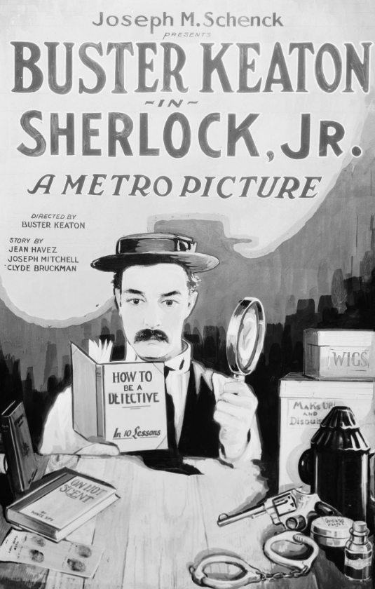 Poster for the film Sherlock Jr. (1924)