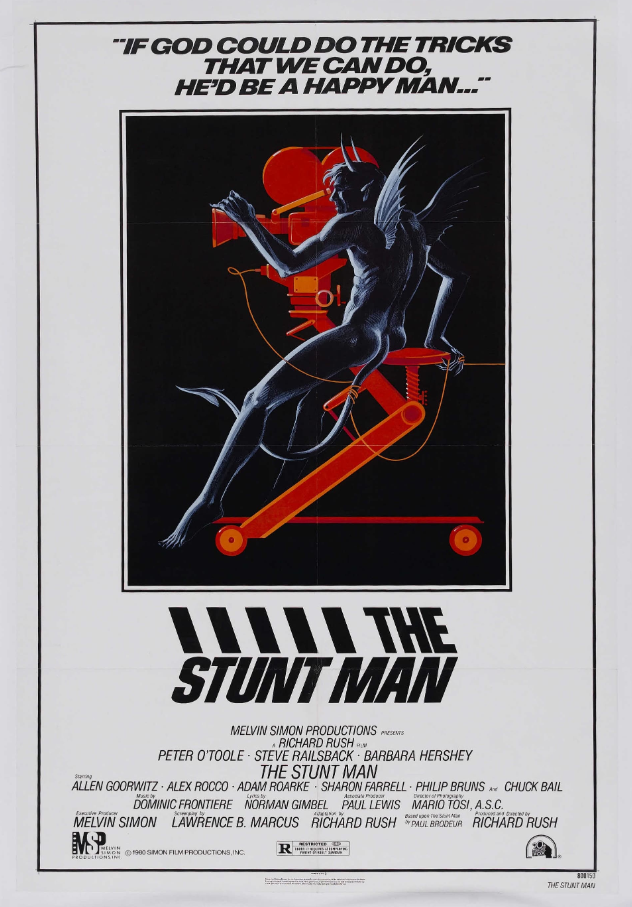 Theatrical poster for The Stunt Man (1980)