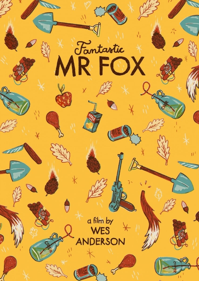 Poster for the film Fantastic Mr. Fox (2009)