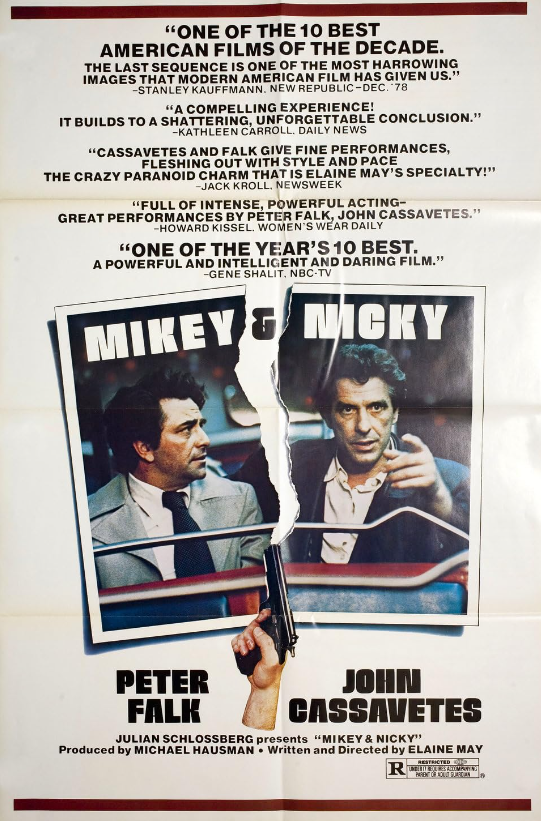 Poster for the film Mikey and Nicky (1976)