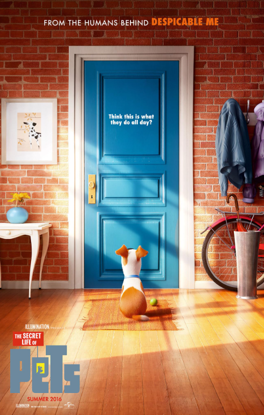 Theatrical poster for The Secret Life of Pets (2016)