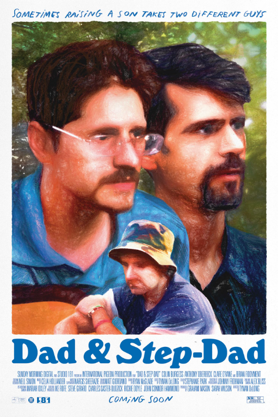 Poster for the film Dad & Step-Dad (2023)